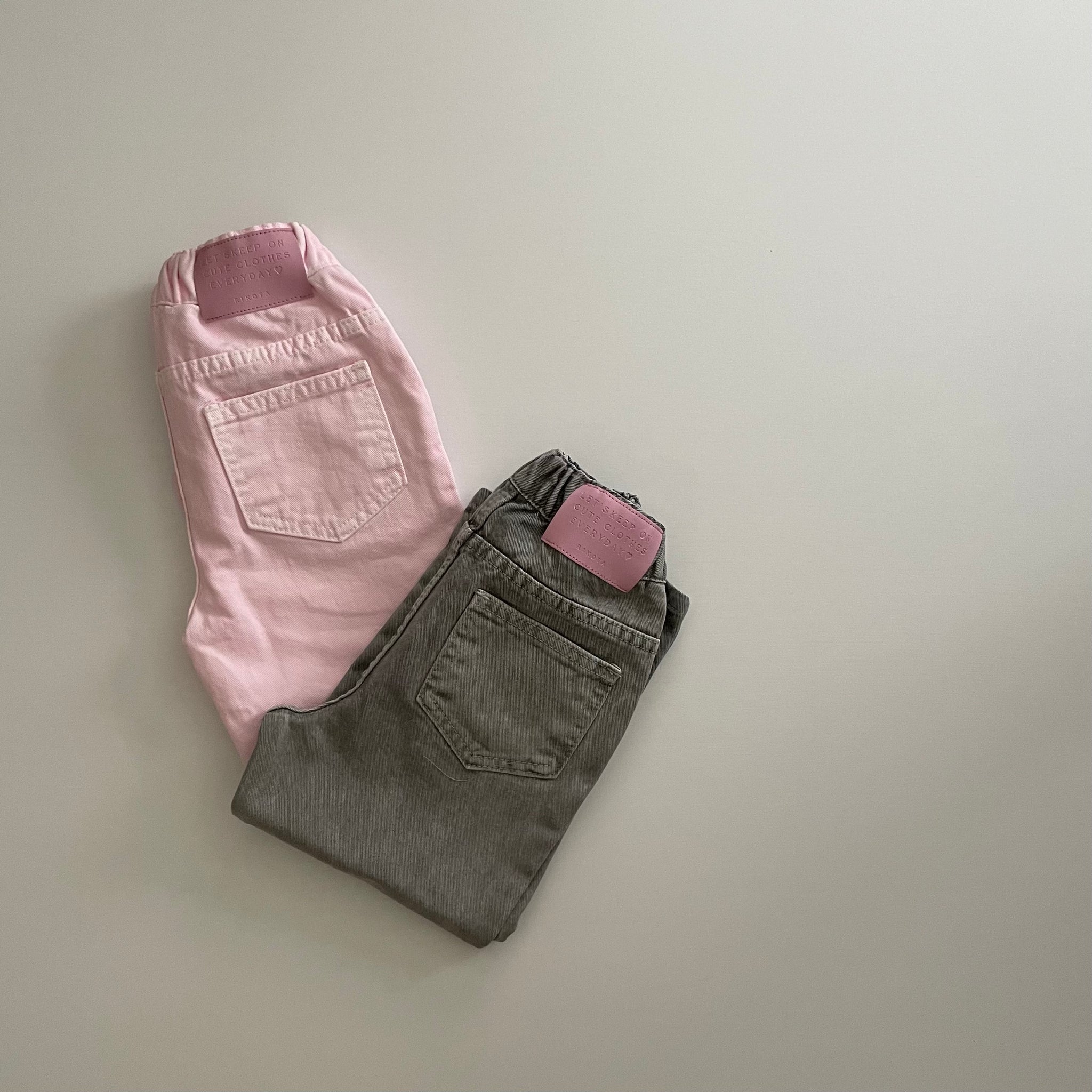 pink! pink! tag color pants / kids – R I K O T A